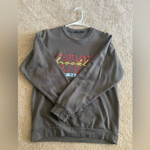 NYC grey sweatshirt